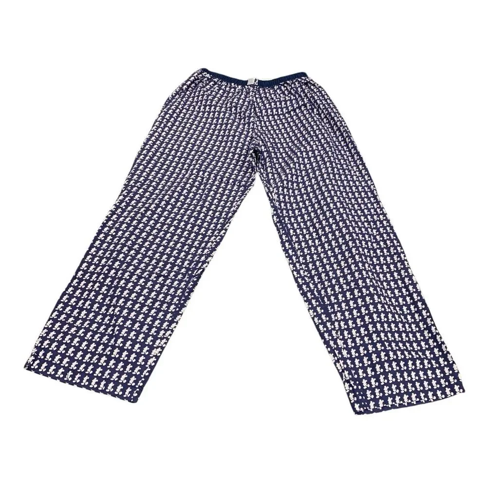 Walt Disney World Adult M Mickey Mouse Pajama Pants M Loungewear Cotton Novelty